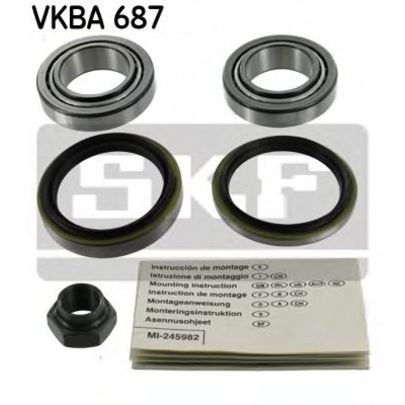 VKBA 687 SKF Підшипник колісний